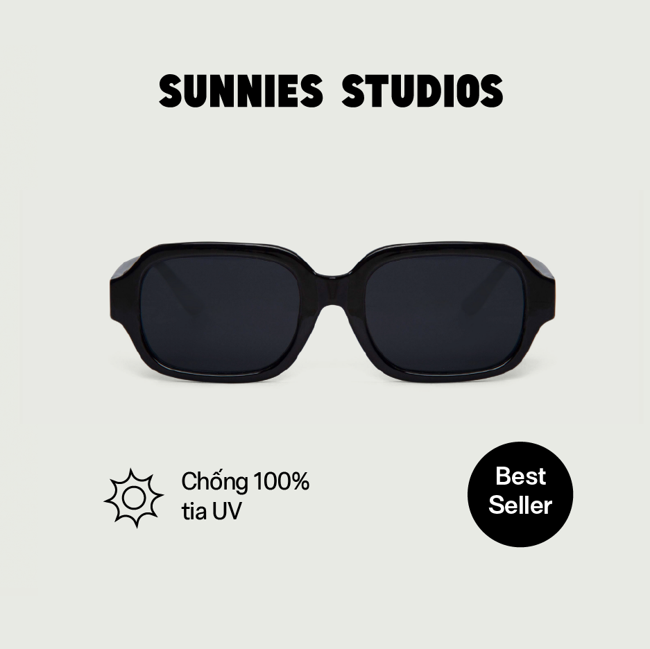 SUNNIES STUDIOS - Kính Mát Gọng Vuông Bobbi Ink - 60321RP-1-1