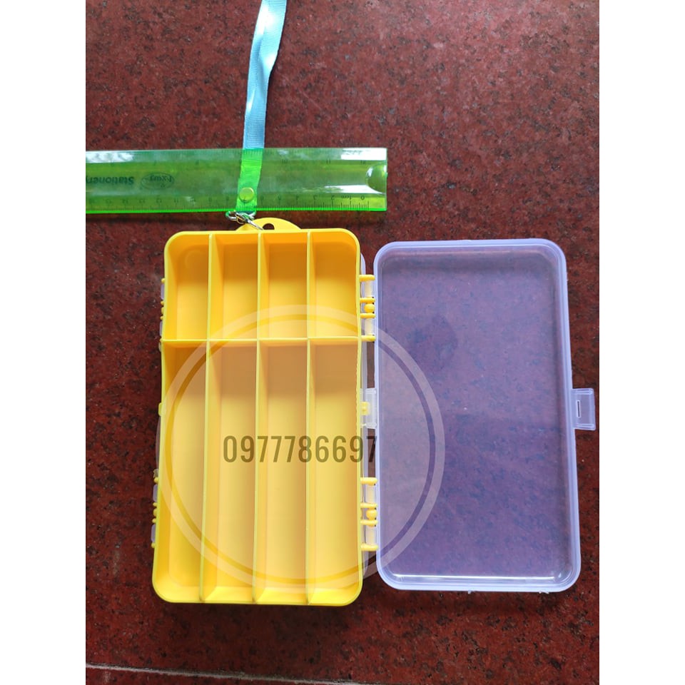 hộp đựng mồi 2 mặt