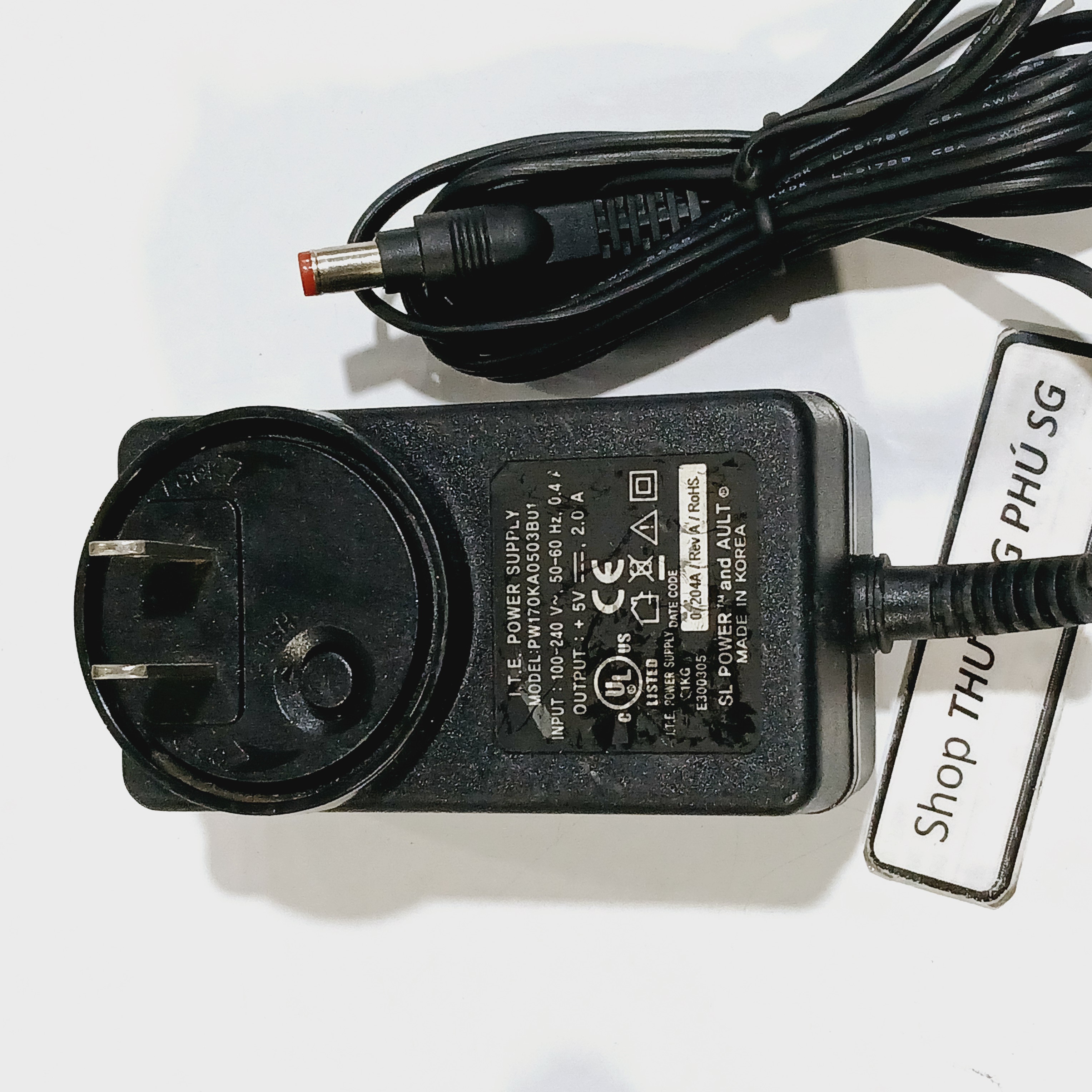 Nguồn Adapter DC 5V - 2A / Đầu cắm 5.5mm X 2.1mm) (SP ZIN CHẤT LƯỢNG)