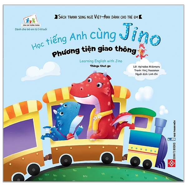 Fahasa - Học Tiếng Anh Cùng Jino - Learning English With Jino - Phương Tiện Giao Thông - Things That Go