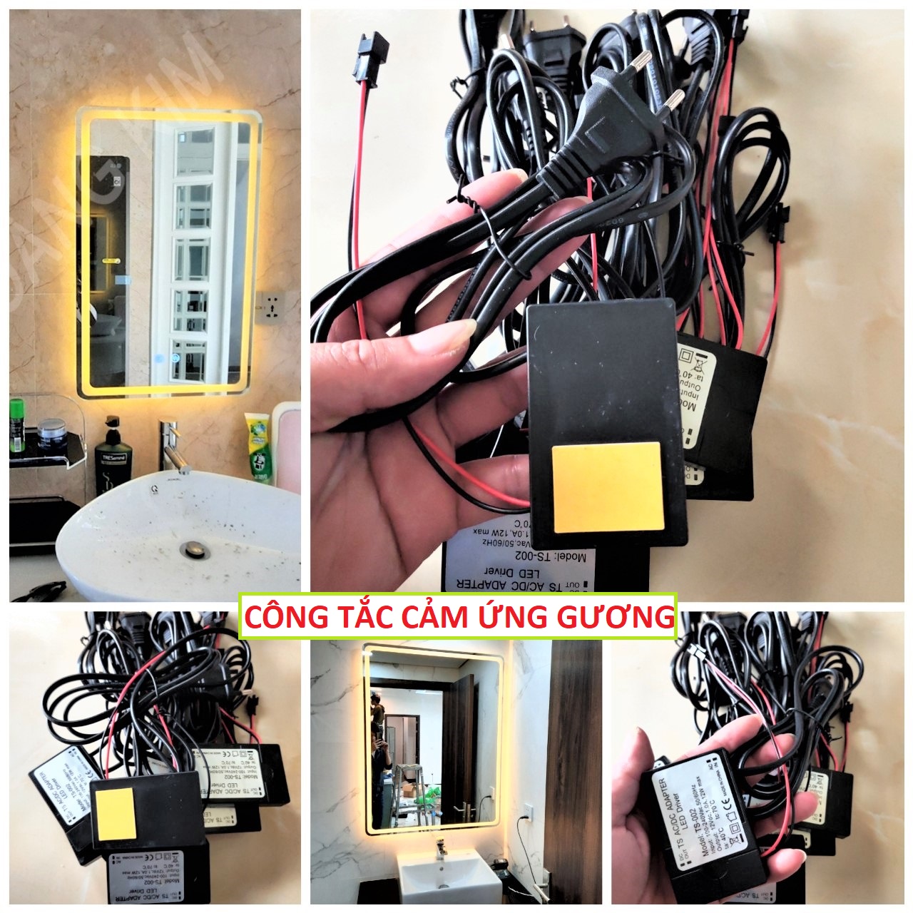 CẢM BIẾN GƯƠNG NHÀ TẮM LIỀN NGUỒN , CÔNG TẮC CẢM ỨNG GƯƠNG NHÀ TẮM SIÊU NHẠY SIÊU BỀN , CẢM ỨNG GƯƠNG TRANG ĐIỂM
