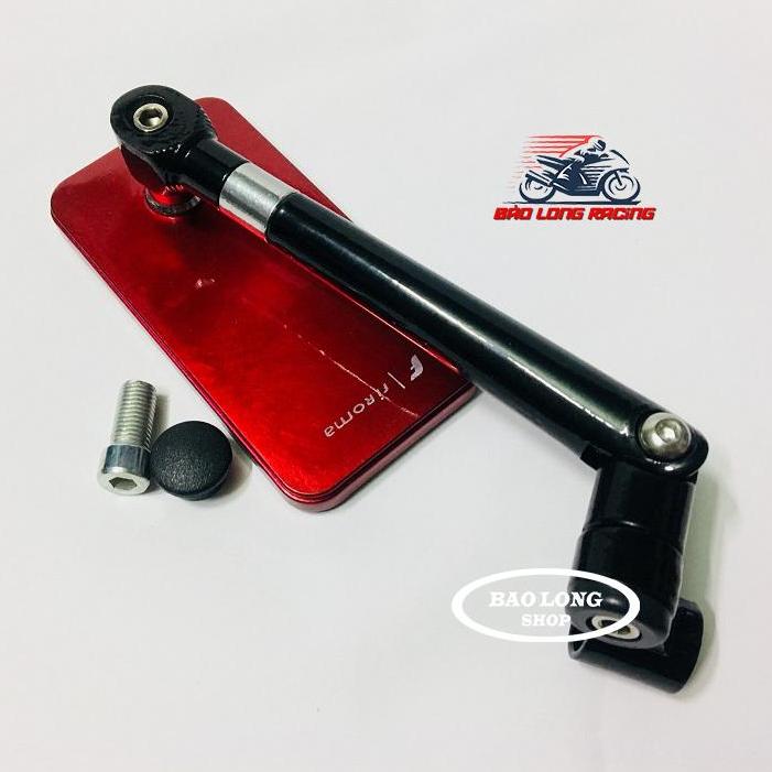 Kính chiếu hậu Kiểu Iphone gắn các loại xe máy (Màu Đỏ) giá siêu rẻ