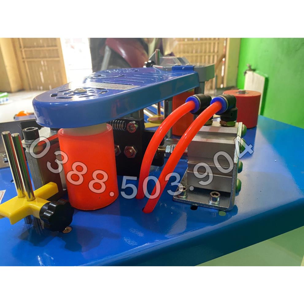 Máy dán cạnh gỗ DW550 ( có chức năng dán thẳng, tròn, vát 45 độ )