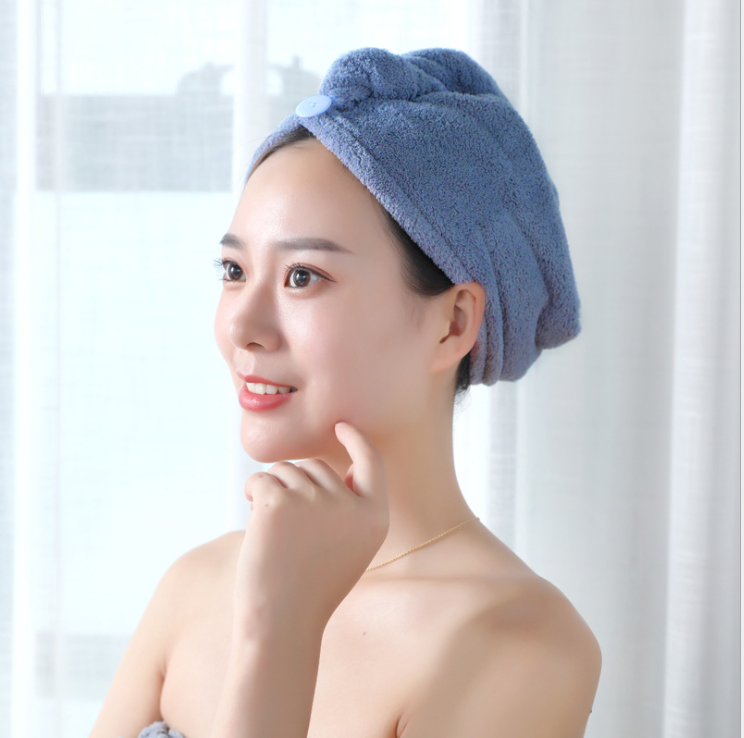 Khăn Quấn Ủ Tóc Lau Khô, khăn dùng gội đầu, ủ tóc