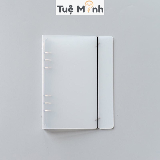 File bìa sổ còng sắt A5/ B5 dễ dàng thay giấy refill loại 6/ 9 chấu P06 chưa gồm giấy (đọc kỹ lưu ý)