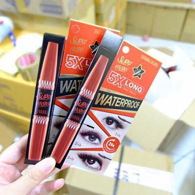 MASCARA 2 ĐẦU SIÊU DÀY VÀI DÀI MI 5X