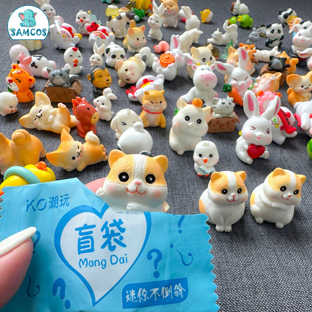 Set 10 Túi mù bất ngờ đồ chơi cho bé dễ thương Samcos