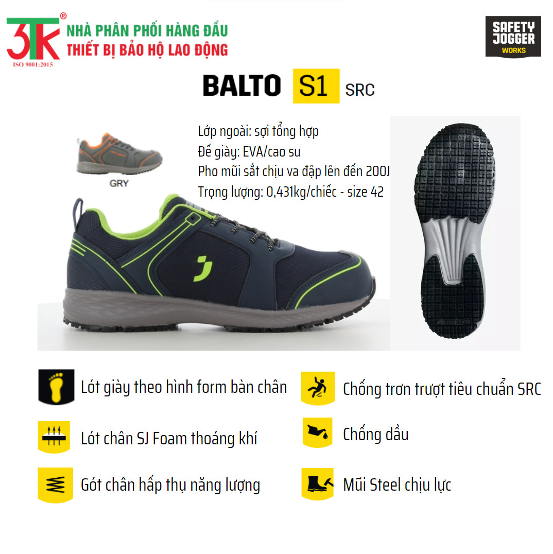 Giày bảo hộ Safety Jogger Balto