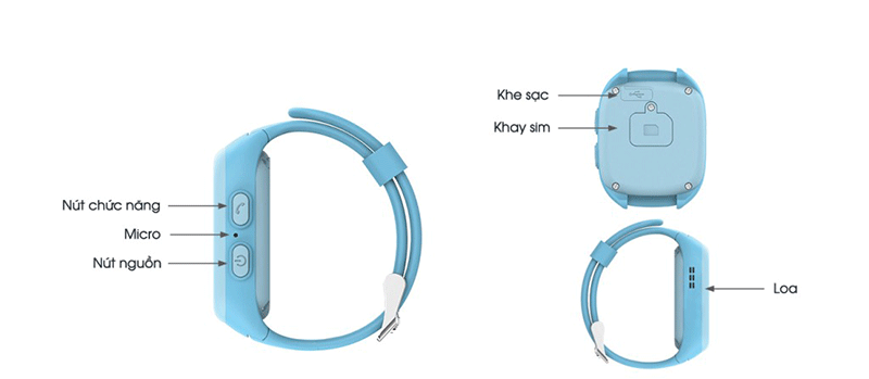 Dây đeo đồng hồ thông minh Kiddy 2 viettel