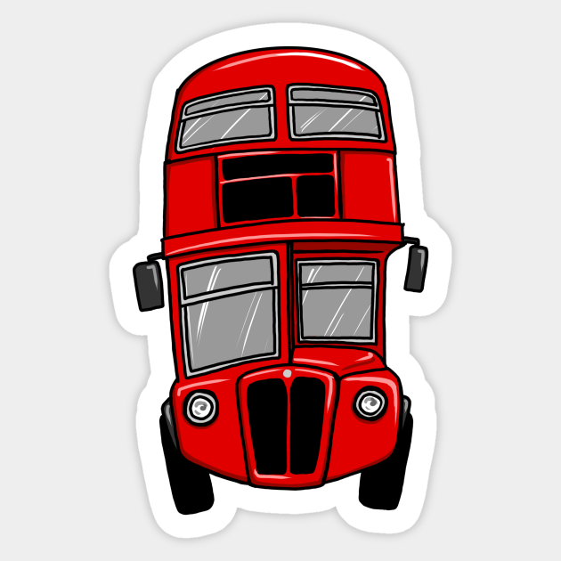 Set 30-80 Sticker chủ đề London ảnh decal hình dán ép lụa