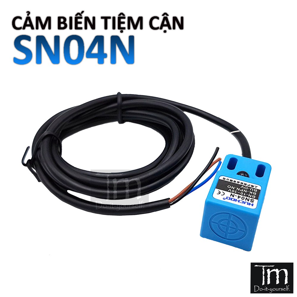 Cảm Biến Tiệm Cận Kim Loại SN04 NPN
