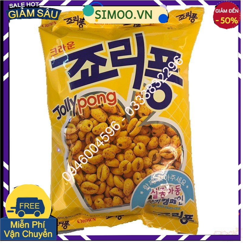 💥 ⚡ sản phẩm chính hãng 💥 ⚡ bánh snack lúa mạch jolly pong 74g 💥 ⚡