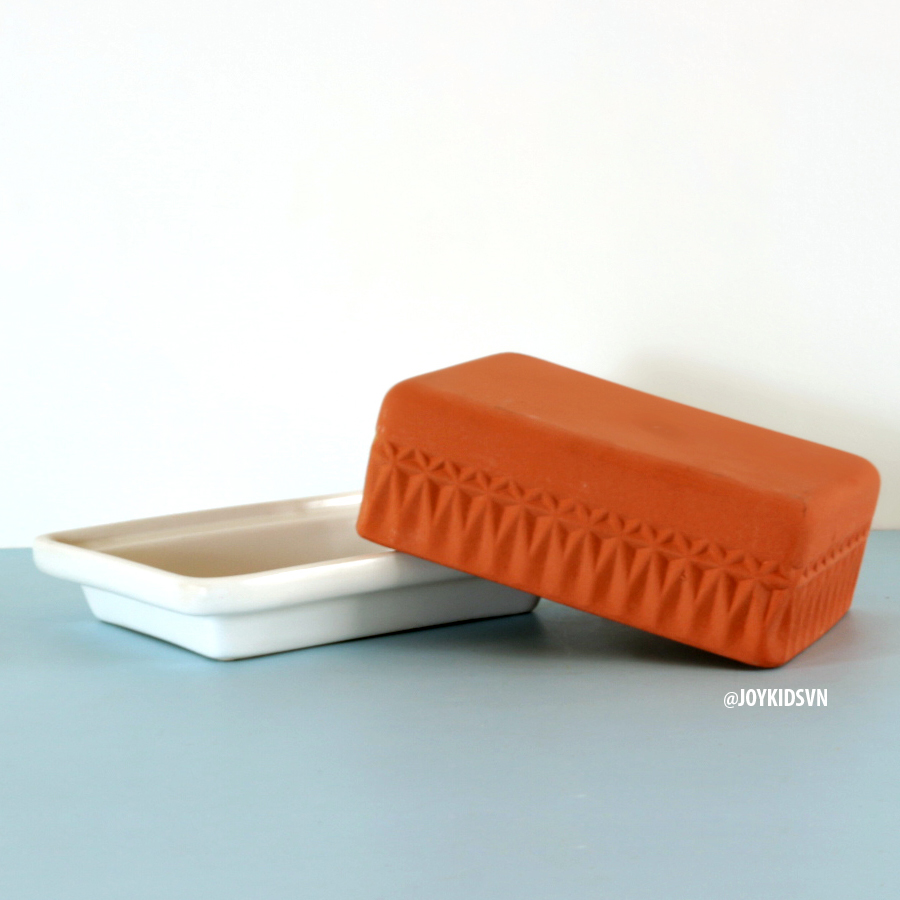 Đĩa Bơ Gốm | Dĩa đựng bơ gốm để bàn ăn -  Ceramic Butter Dish