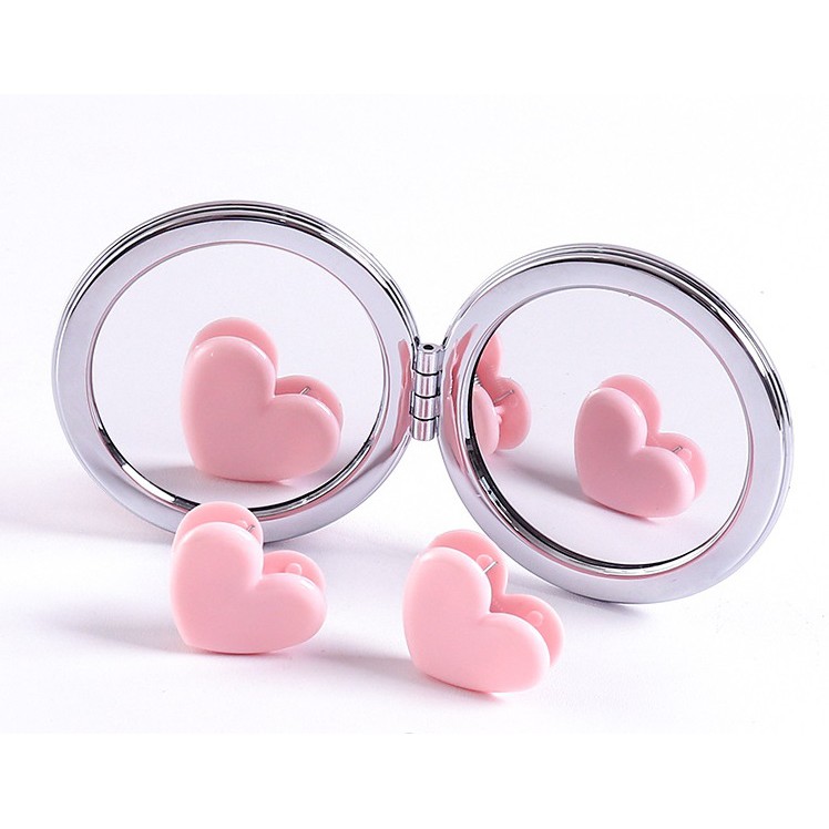 Gương mini kim tuyến 2 mặt lấp lánh