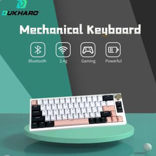 Mathewshop DUKHARO VN66 mechanical keyboard with Olivia Doubleshot Keycap thumbnail