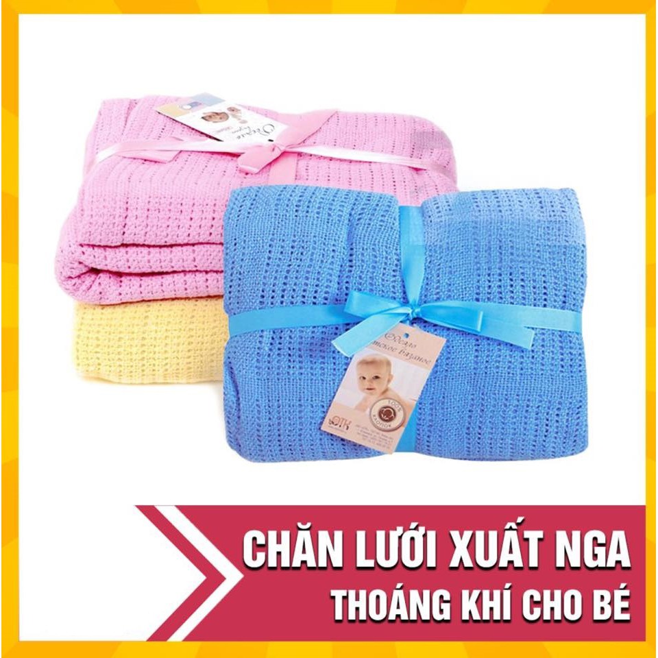 Chăn lưới xuất nga / chăn lưới mùa hè chống ngạt cho bé hàng loại 1