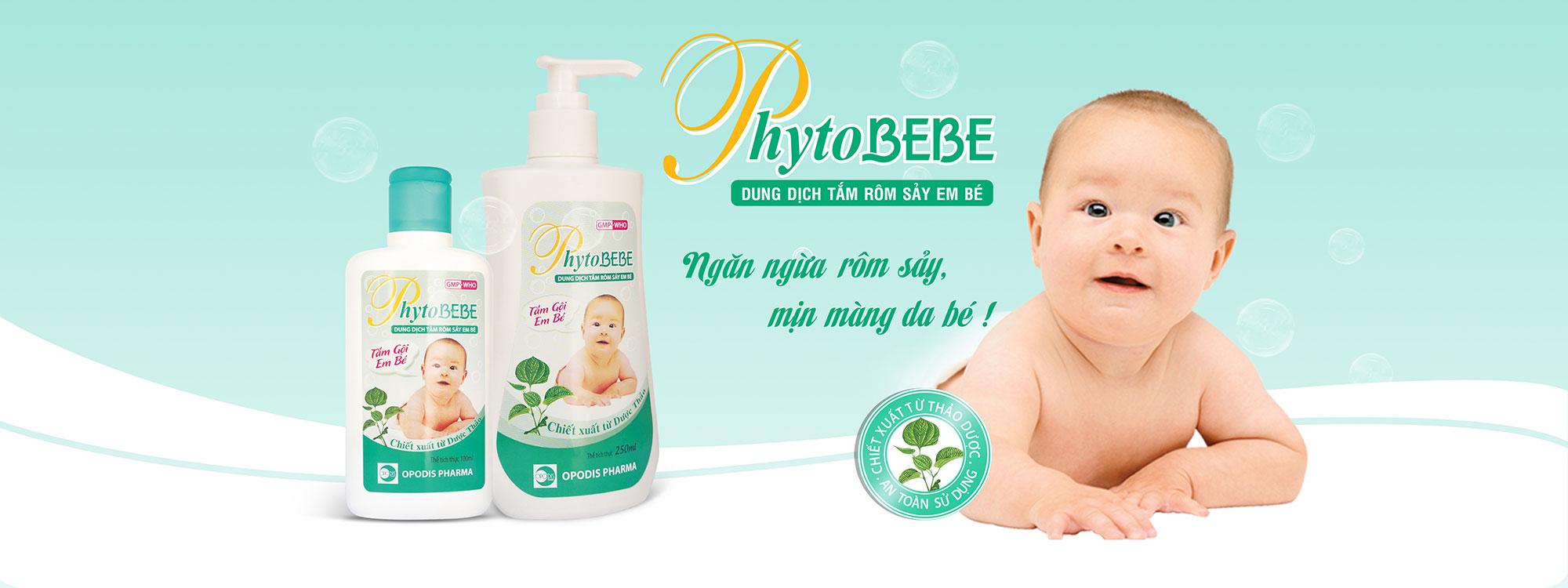 DUNG DỊCH TẮM GỘI CHO BÉ PHYTOBEE
