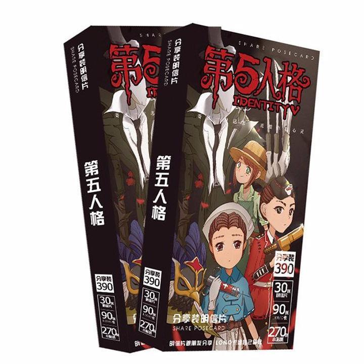 Hộp ảnh Postcard Identity V Nhân cách thứ năm 780 ảnh bưu thiếp in hình anime chibi