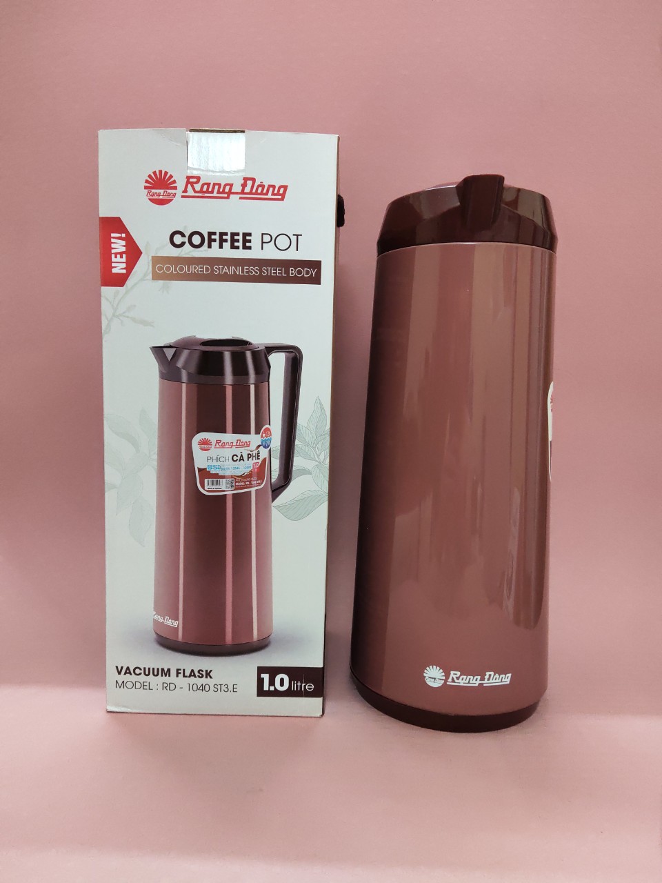 Bình Đựng Nước, Bình Trà, Bình Cafe Cao Cấp 1000ml  RD 1040 ST3.E Rạng Đông