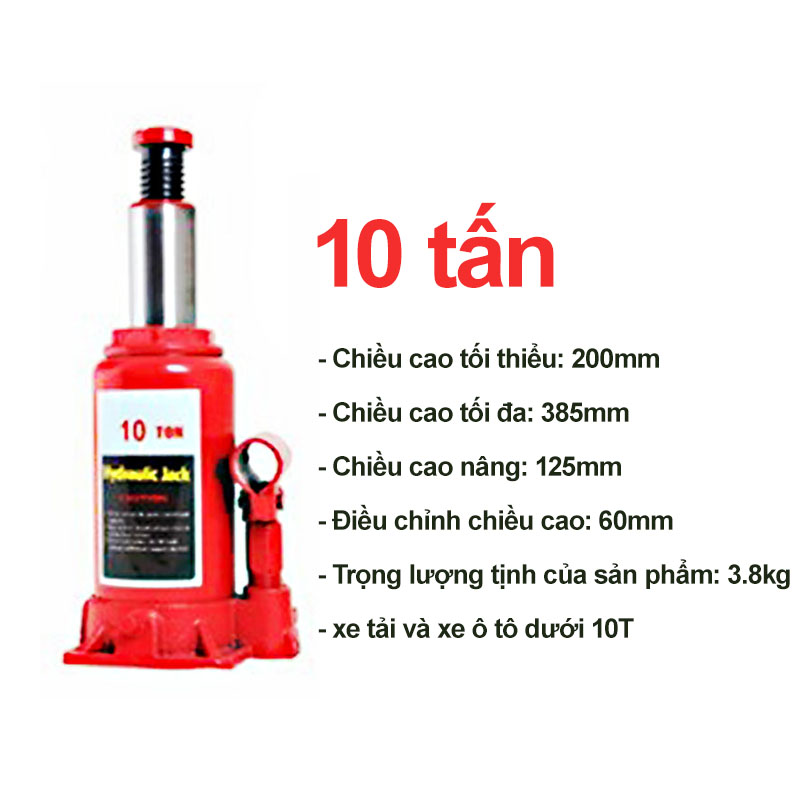 Con đội thủy lực 2tấn 5 tấn 8tấn 10tấn- k ích thủy lực kích thủy lực - con đội thủy lực 2 -5 - 8 -10- tấn