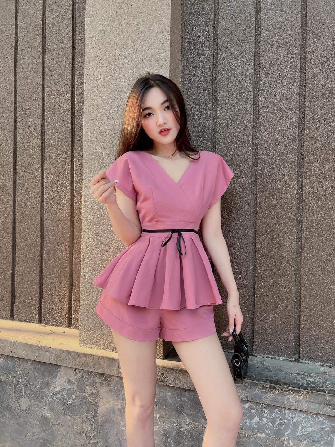 Set bộ kiểu nữ mặc nhà thun cát hàn
