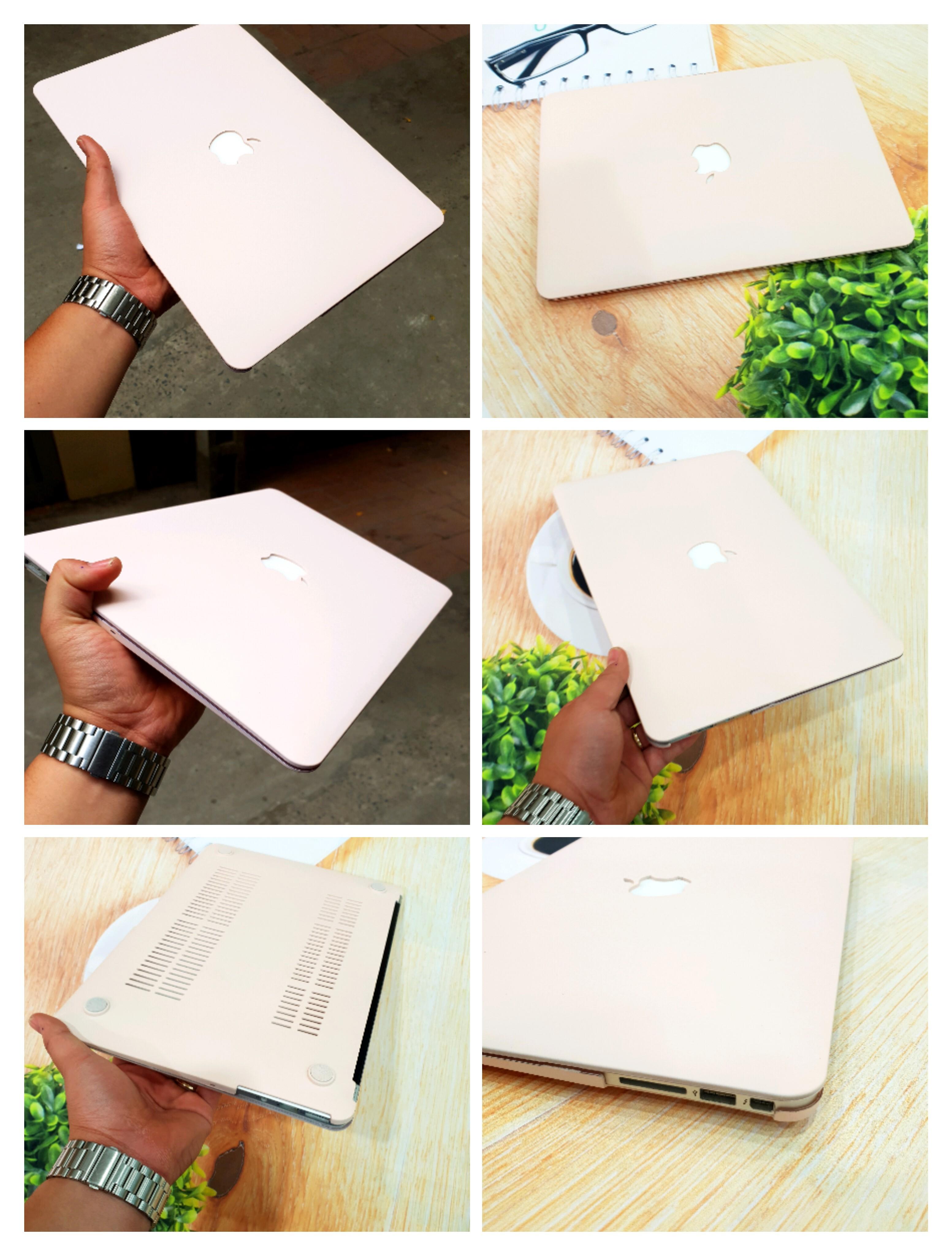 Case Ốp Macbook Màu Hồng Pastel