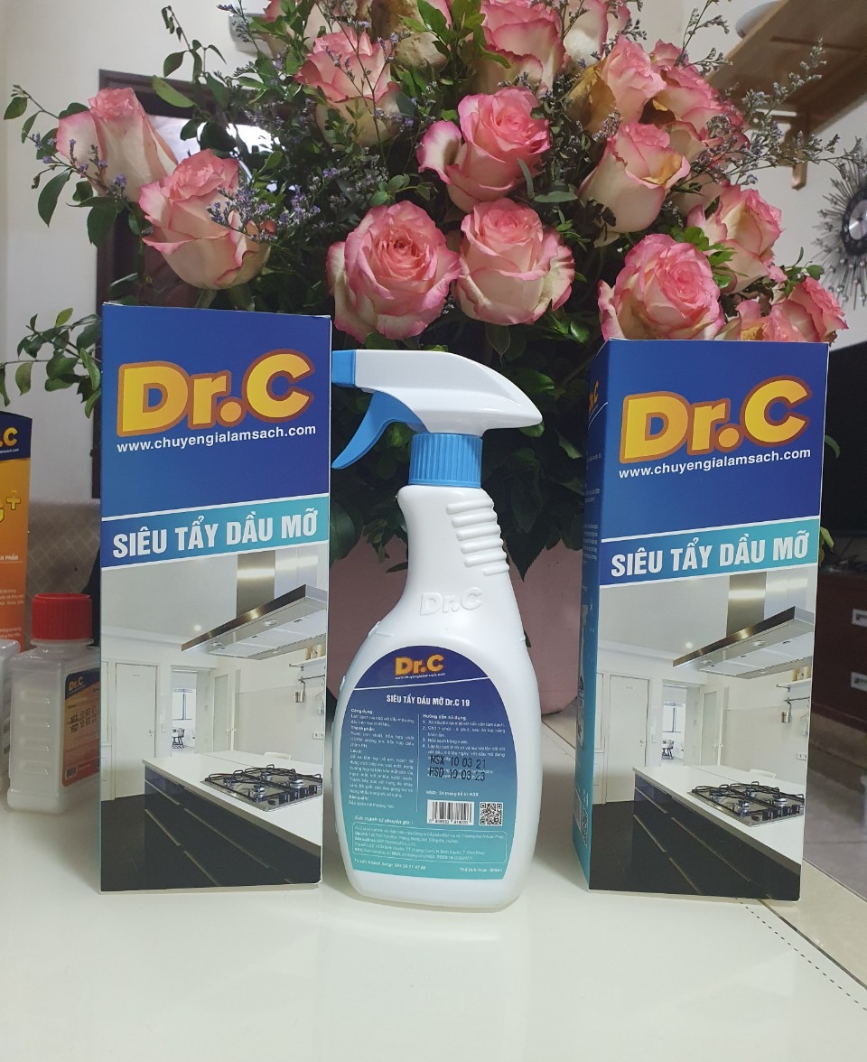 (siêu tẩy rửa. siêu sạch bóng) chai xịt tẩy rửa dầu mỡ