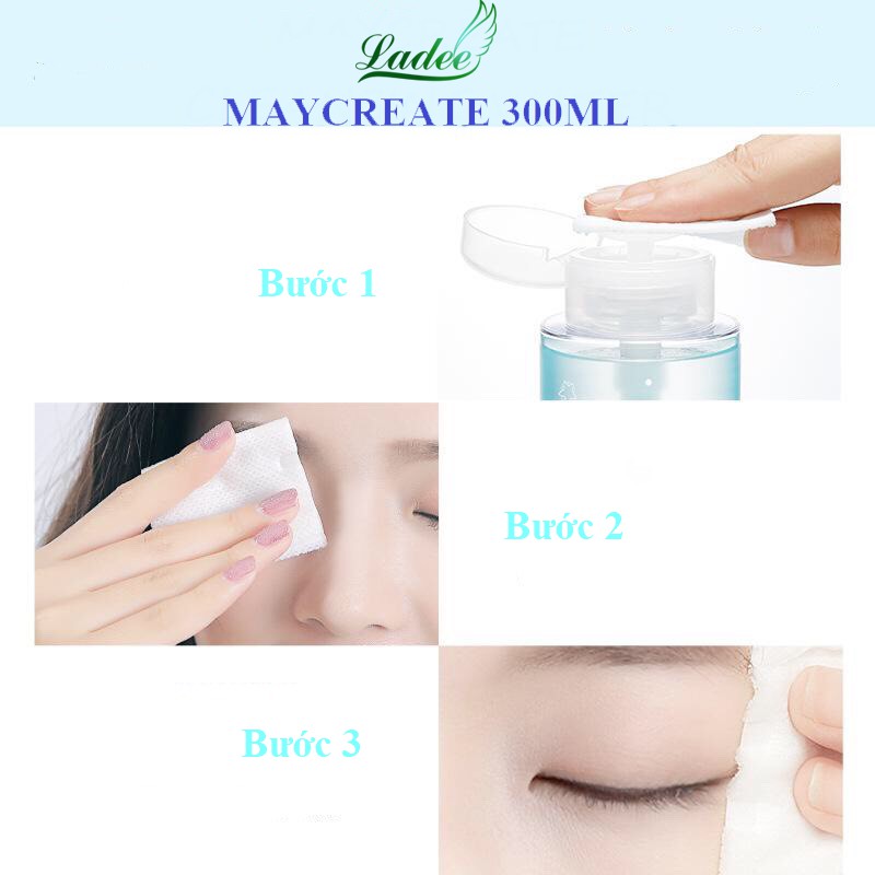 combo 2 chai nước Tẩy Trang Maycreate 50ml hàng nội địa Trung