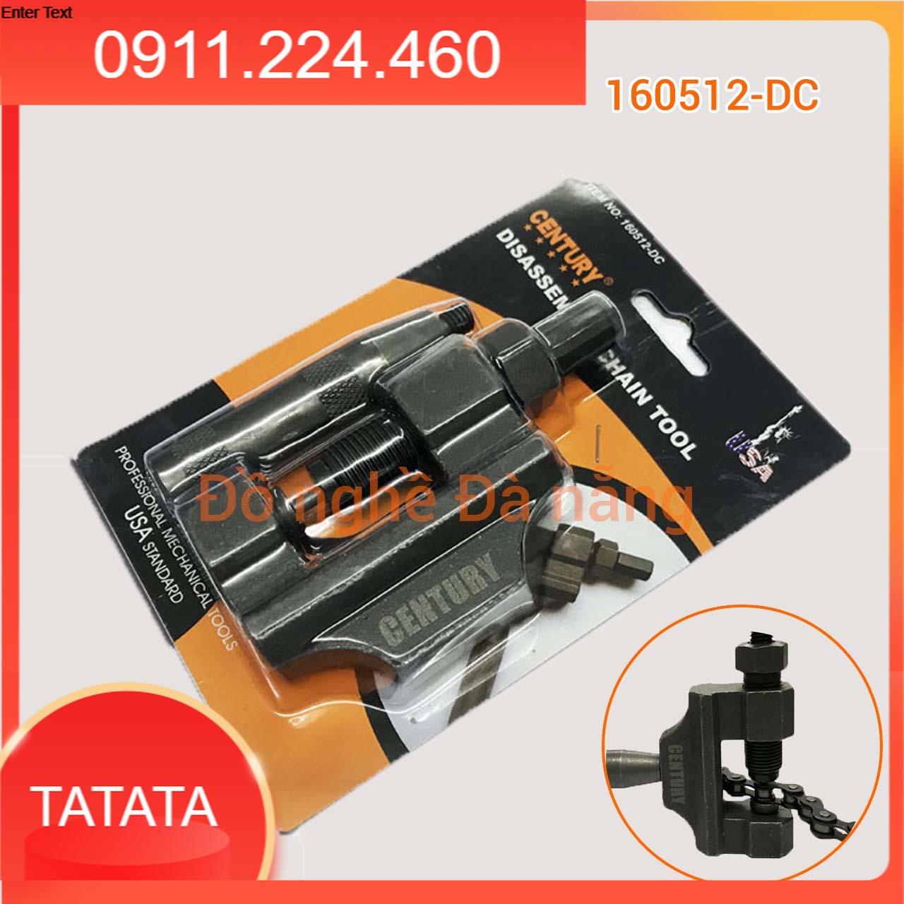 Cảo tháo mắt sên xe gắn máy cao cấp century - 160512-dc