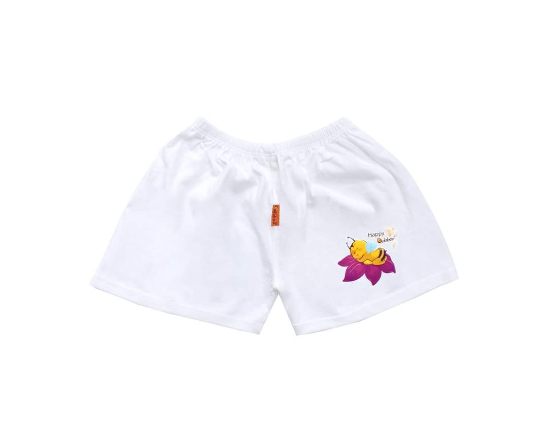 Quần Sơ Sinh Ngắn Cotton In BABIBOO BB11