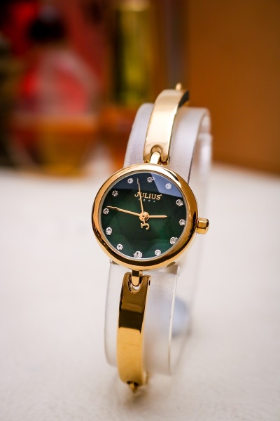 Đồng hồ nữ Julius Hàn Quốc JA-1126B dây thép dạng lắc