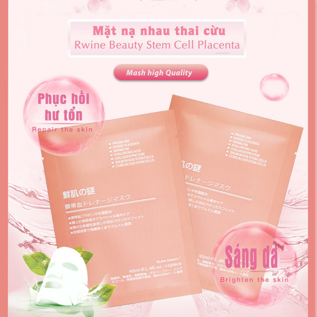 Mặt Nạ Tế Bào Gốc Nhau Thai Cừu 40ml