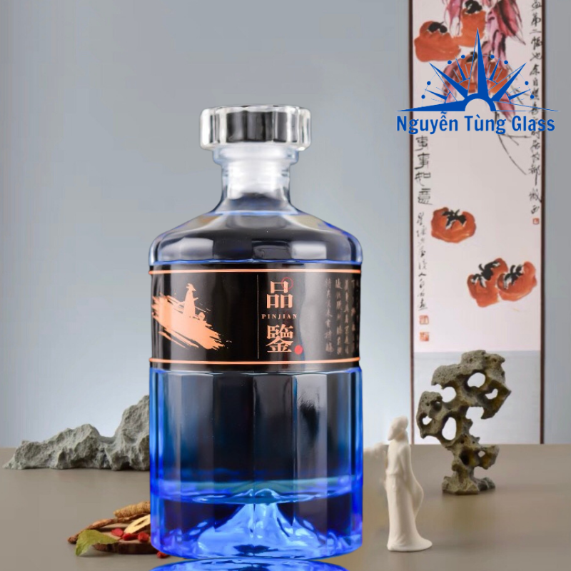 Vỏ Chai  Thủy Tinh nhật  500ML