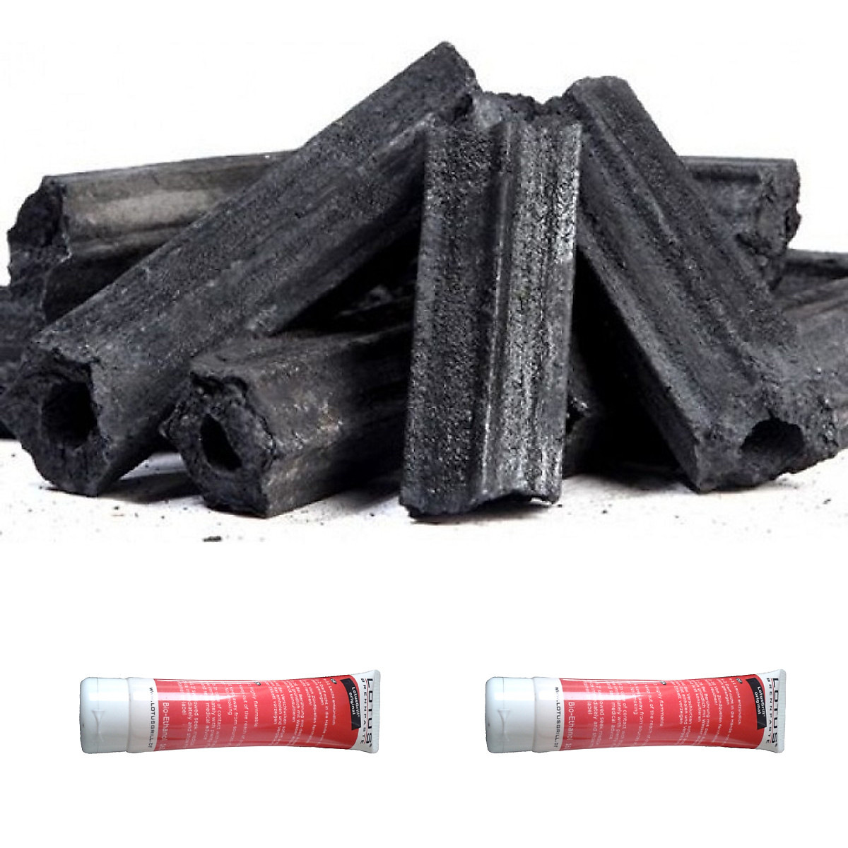 Combo 5kg than không khói, than sạch nướng BBQ loại xuất khẩu Và 2 túy cồn nhão