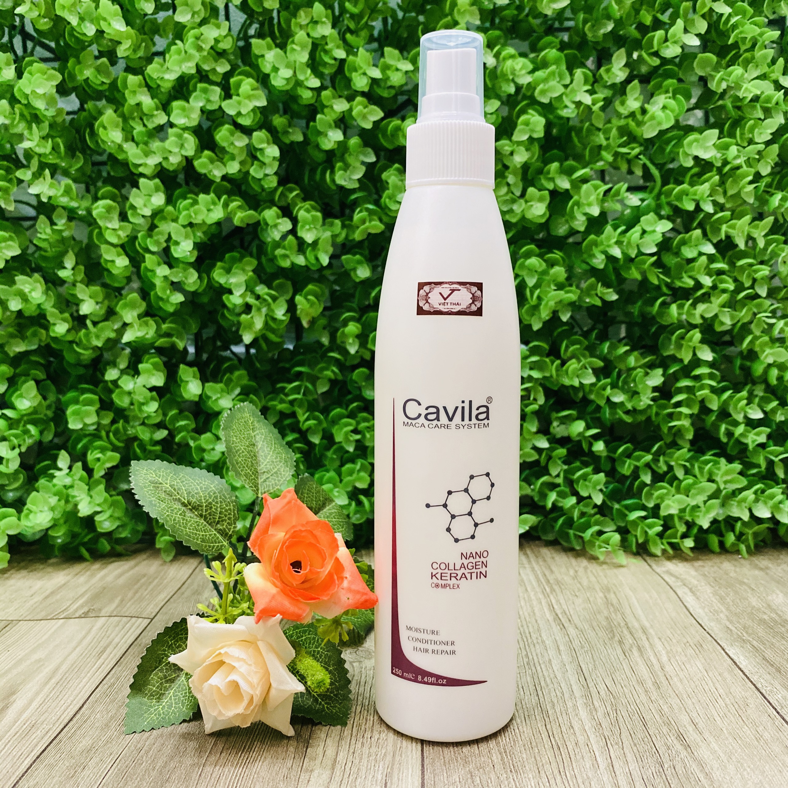 [HCM]SERUM XỊT DƯỠNG TÓC 2 LỚP CAVILA