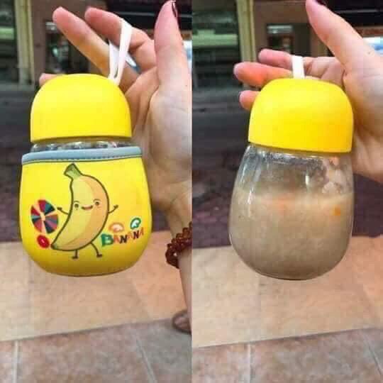 Bình thủy tinh 320 ml giữ nhiệt, ủ cháo và sữa