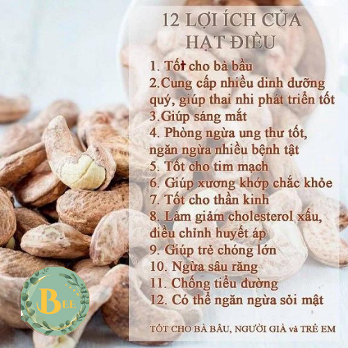 Roasted cashew nuts salt raw silk 500gr