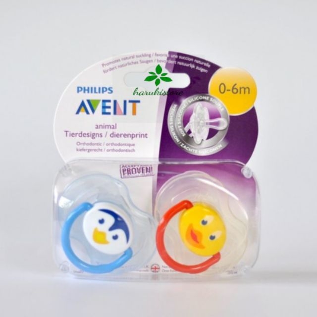 [HCM]Ty ngậm Philips Avent cho bé từ 0 - 6 tháng tuổi