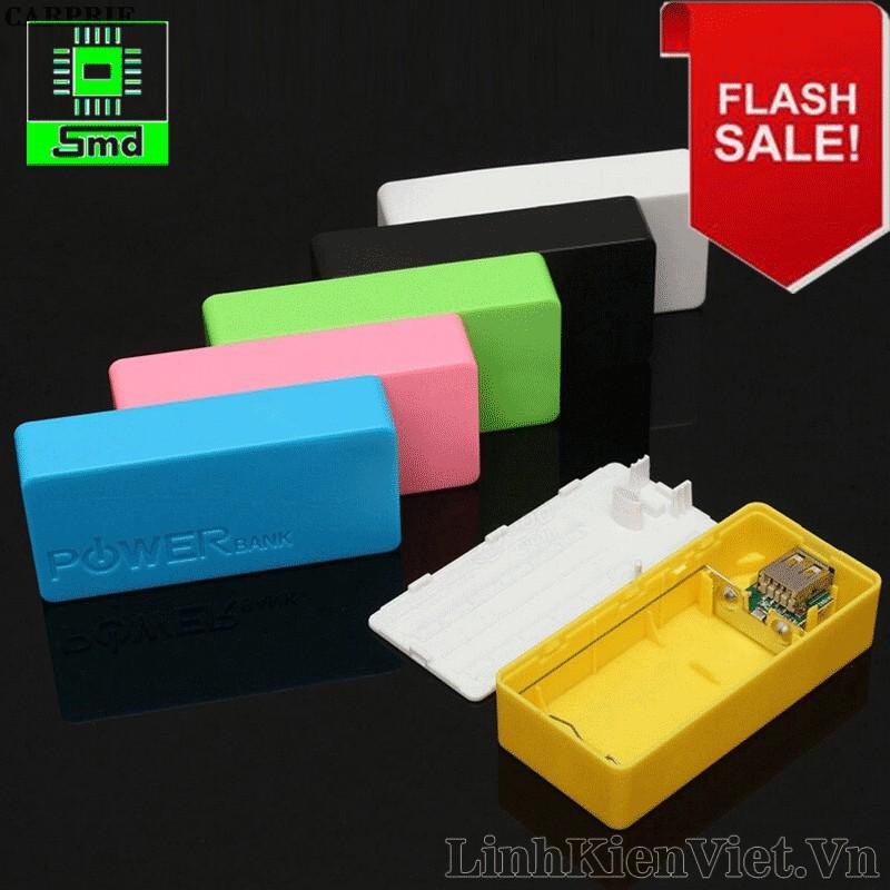 Box sạc dự phòng 2 cell vỏ nhựa (KHÔNG KÈM PIN)