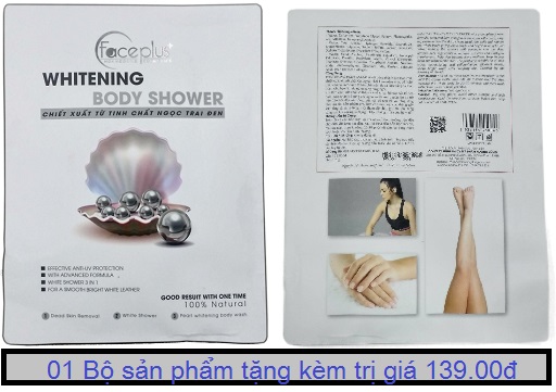 Kem dưỡng kích trắng da toàn thân FACE PLUS + 300ml