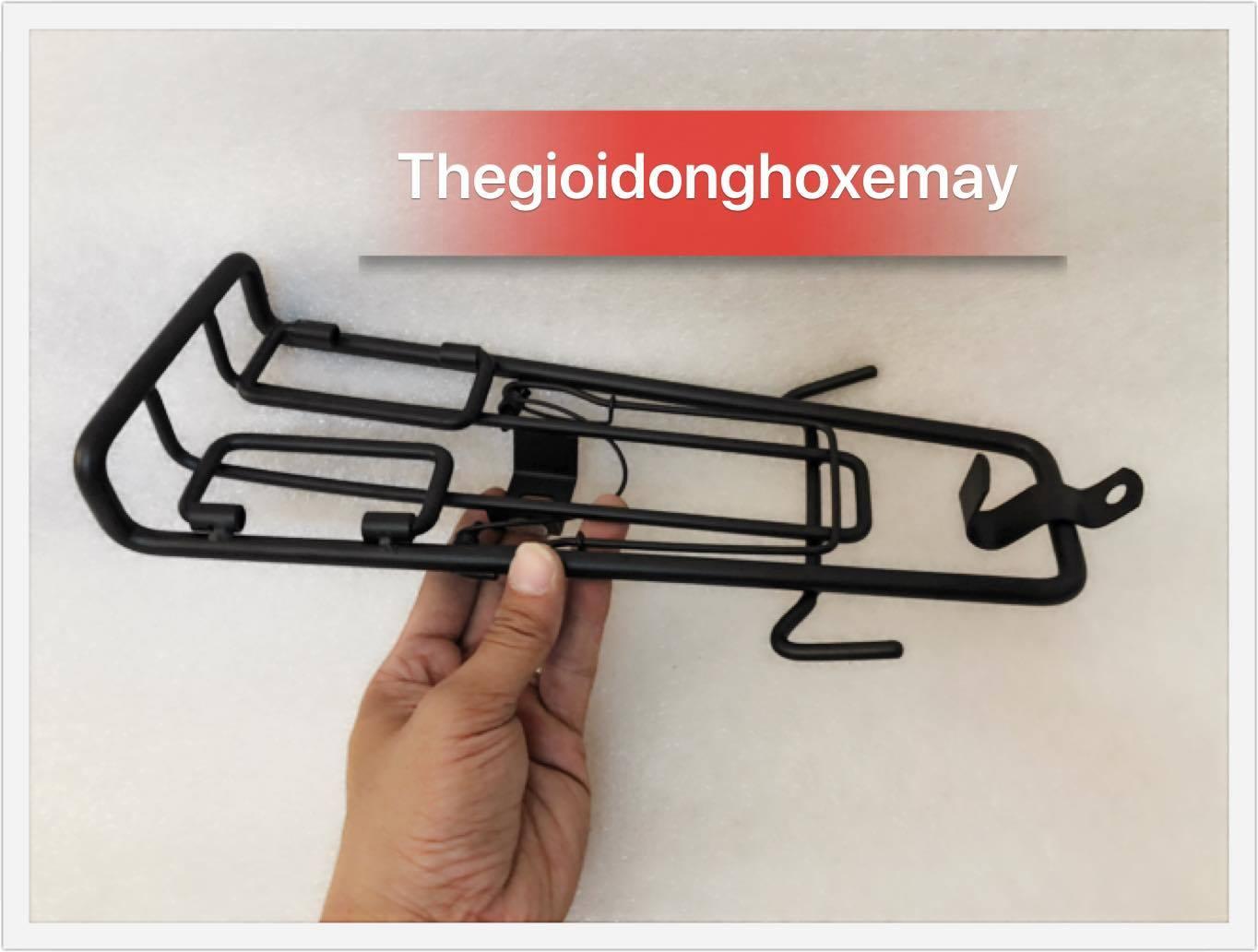 Baga giữa inox đen Exciter 135