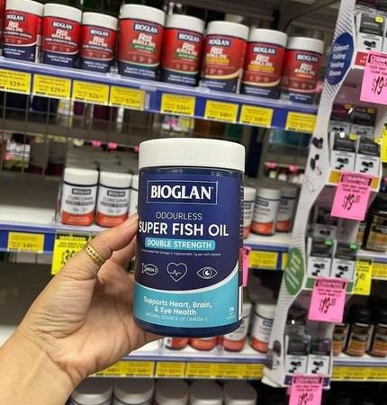 Siêu dầu cá Bioglan Fish Oil 2000mg 200 viên úc