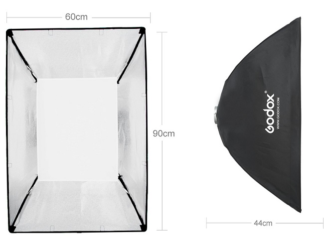Softbox Tổ Ong Godox 60 x 90cm
