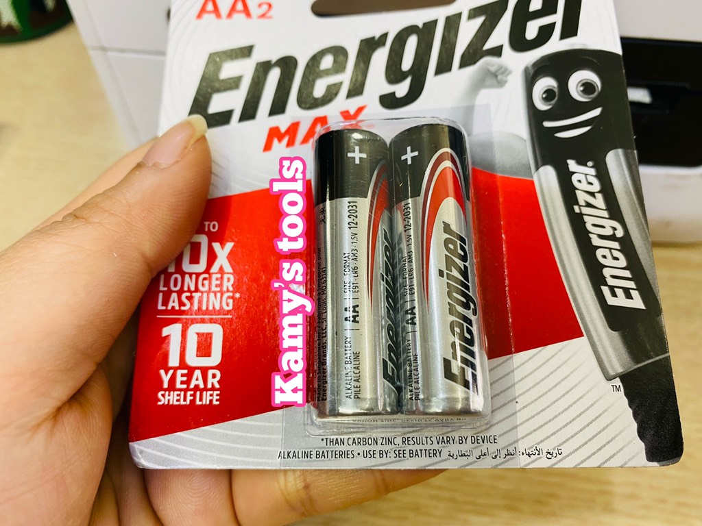 Chính hãng - pin tiểu 1.5v aa/aaa energizer max 1 vỉ 2 viên.