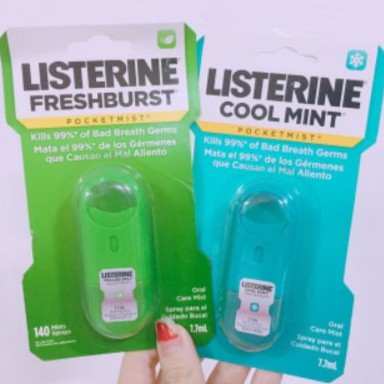Xịt thơm miệng Listerine Pocketmist (7.7ml) - USA