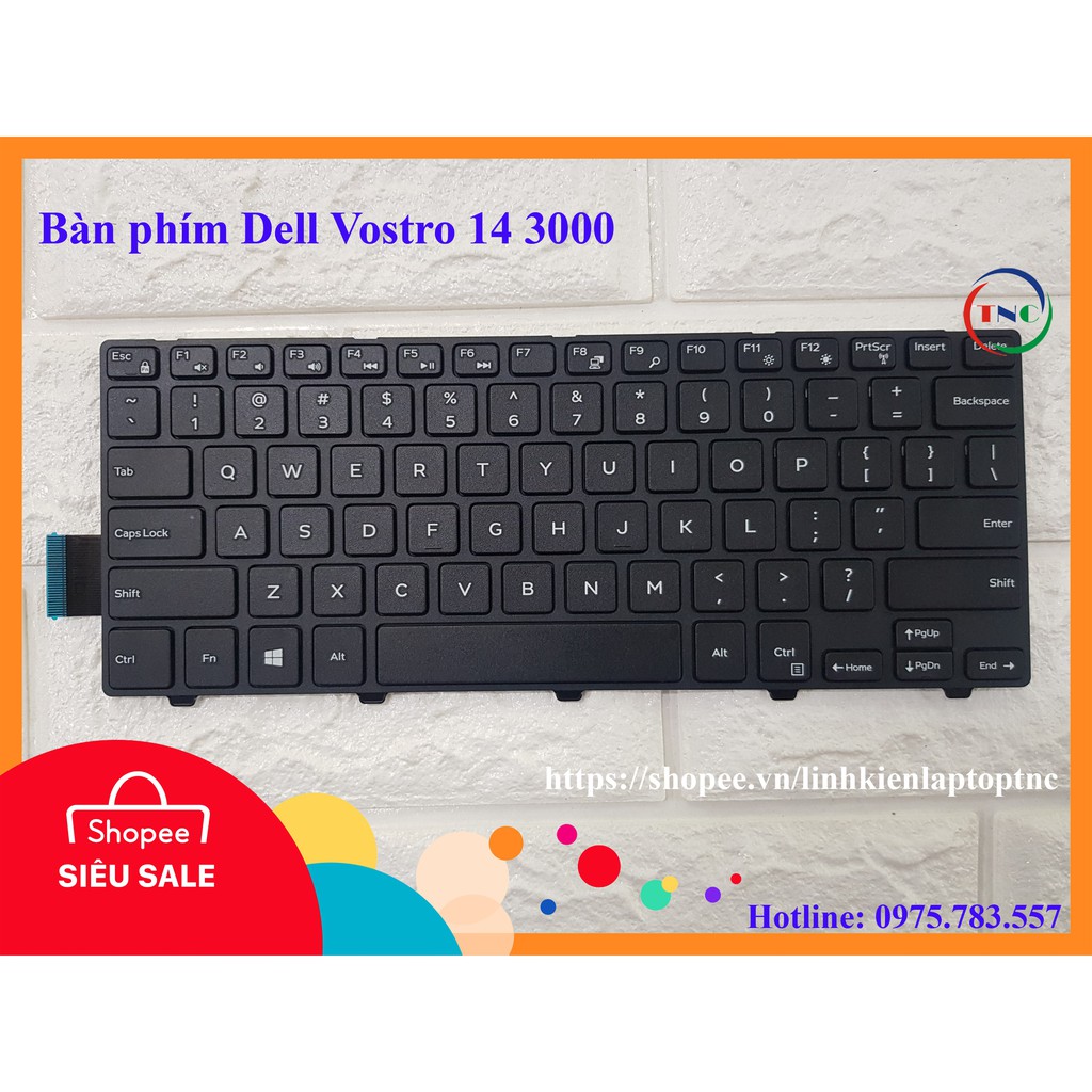 Bàn phím Dell Vostro 14 3000 3468 3446 3458 3459 3445 5458 7447 5447 5448