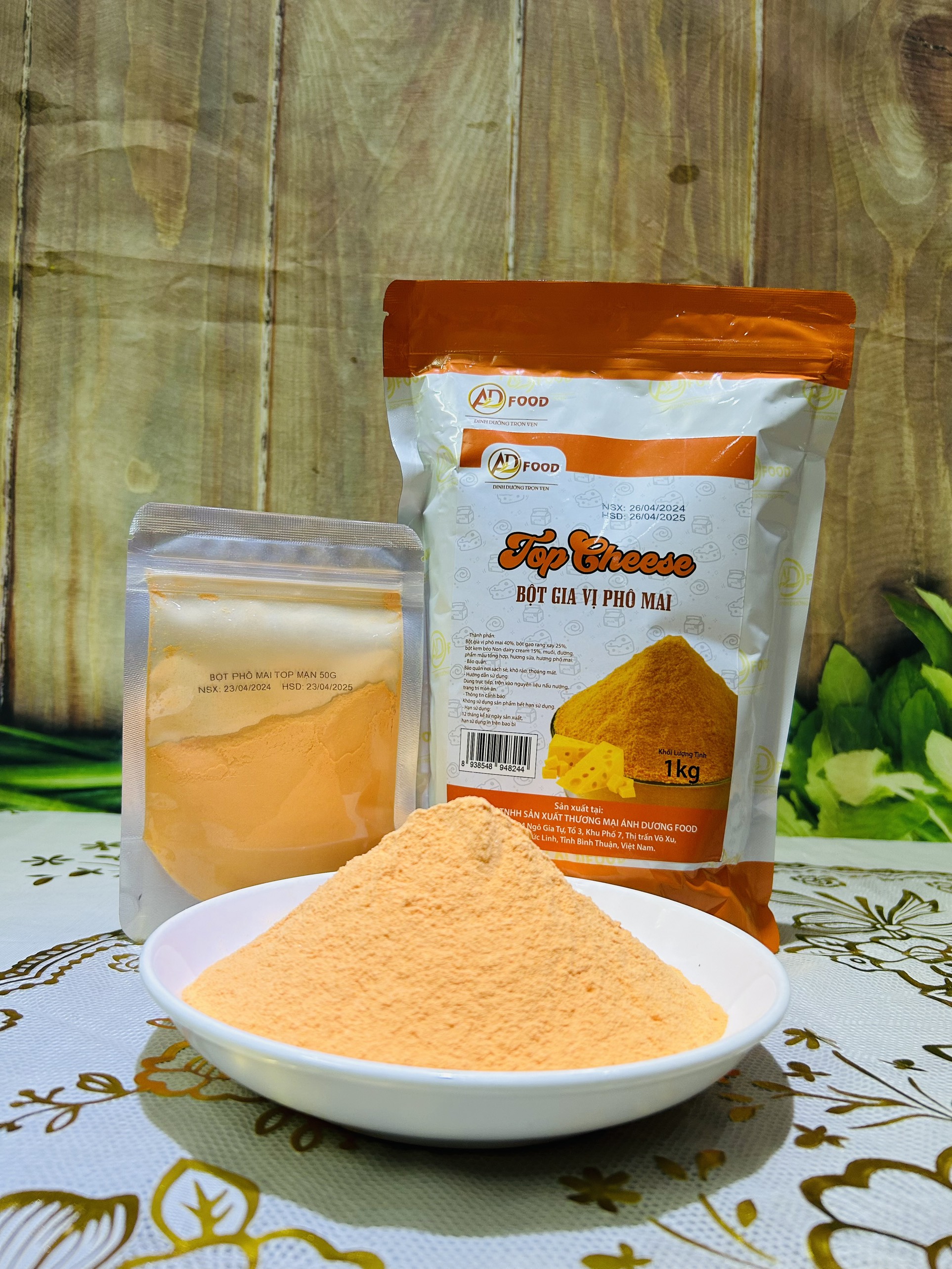 100G BỘT PHÔ MAI LẮC TOP NGỌT
