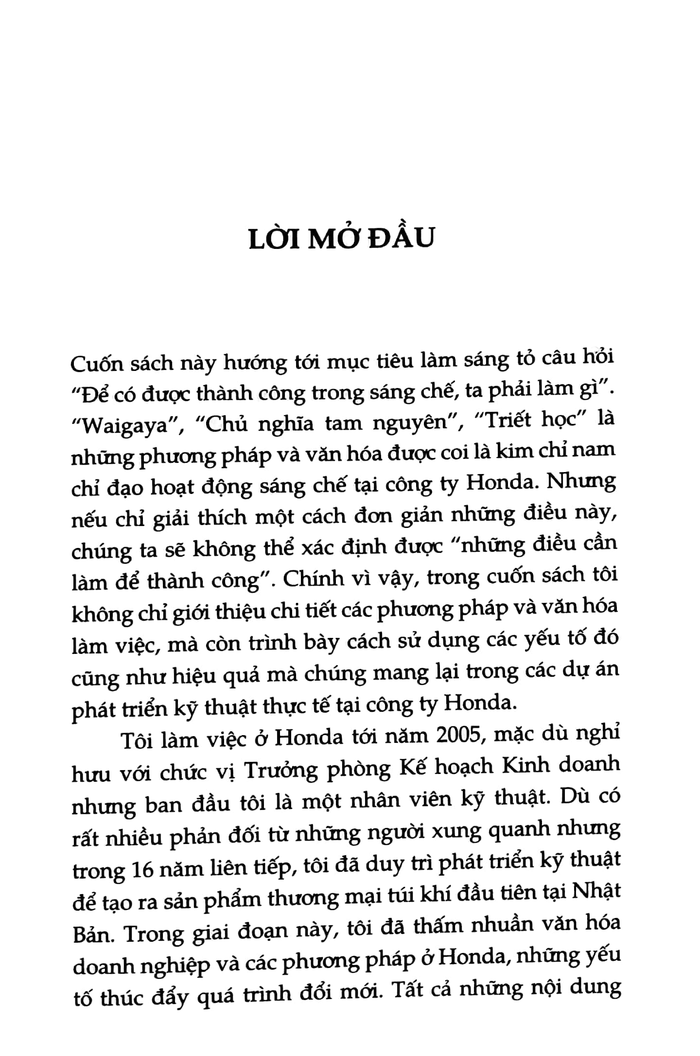 Fahasa - Bí Mật Sáng Chế Honda