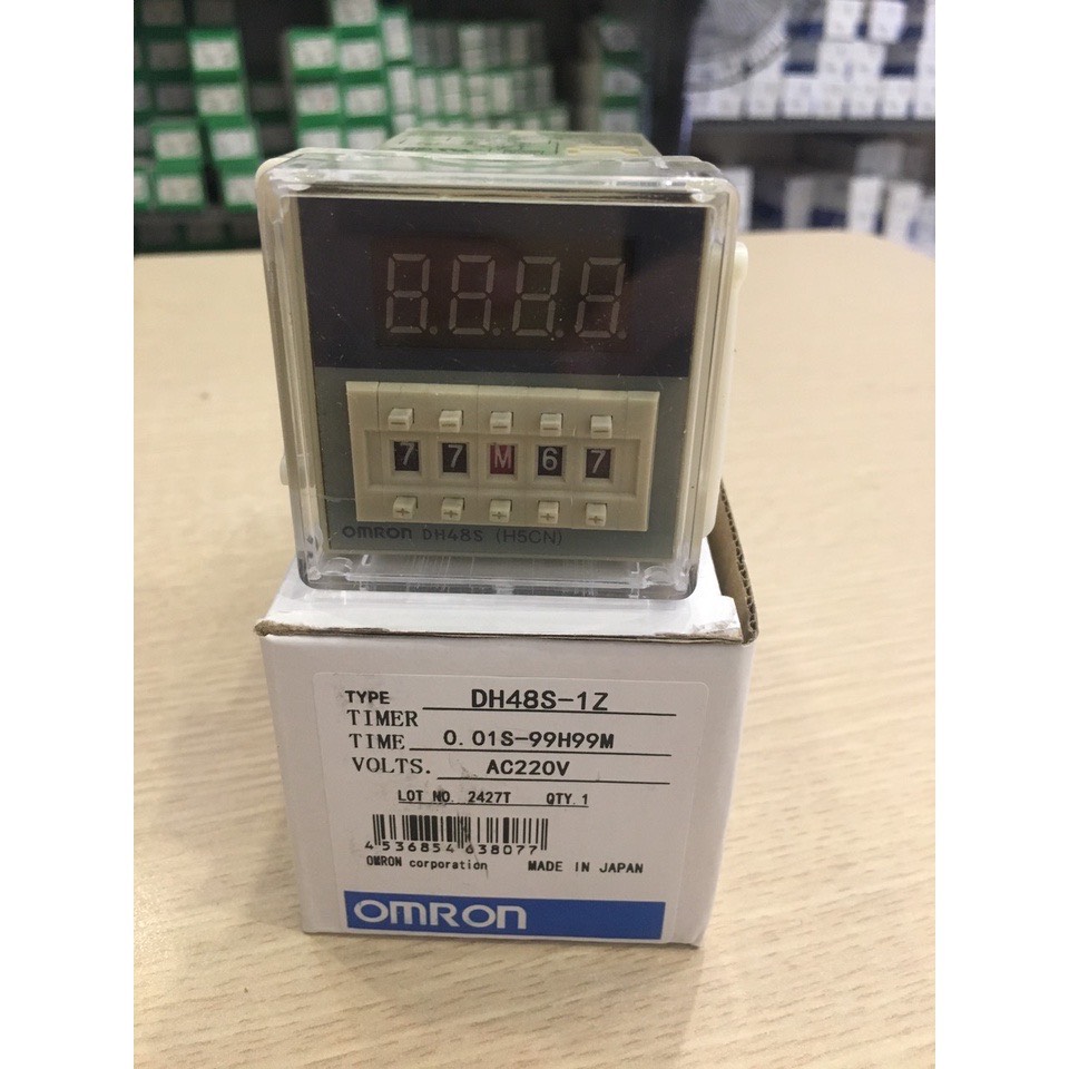 Rơle thời gian omron dh48s-1z 220v