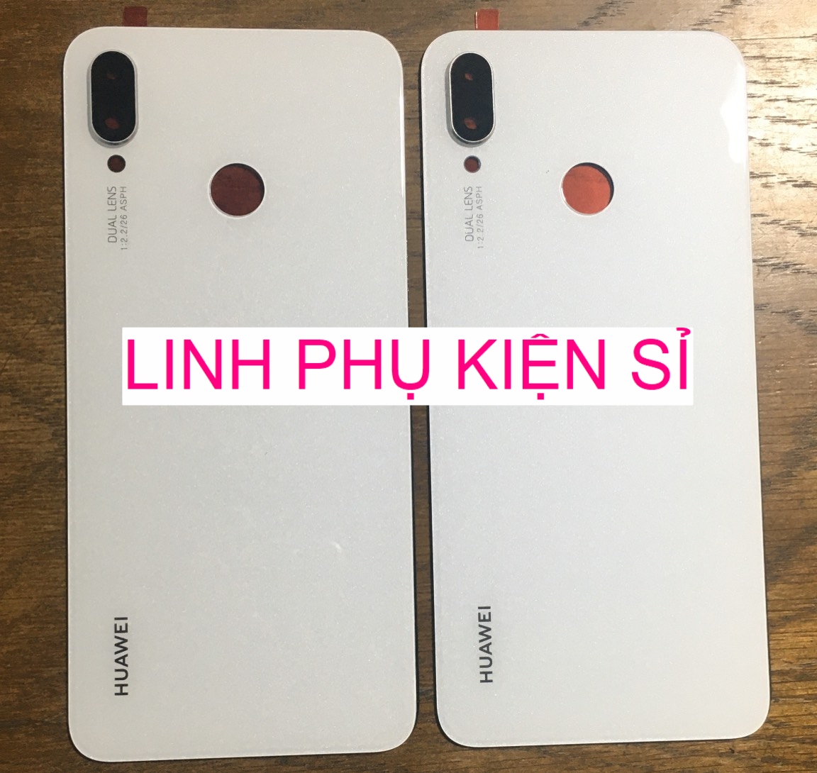 Nắp lưng huawei nova 3i màu trắng